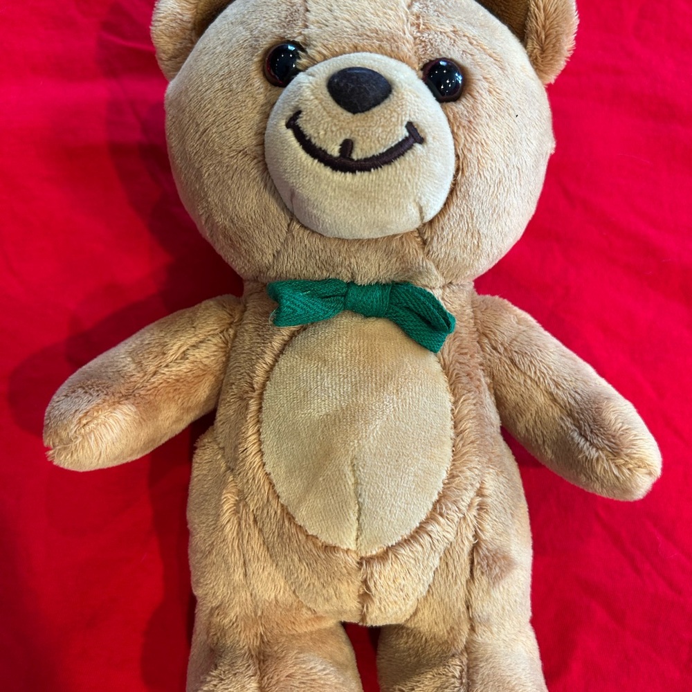 Gund Kraft Teddy Bear with Green Bow